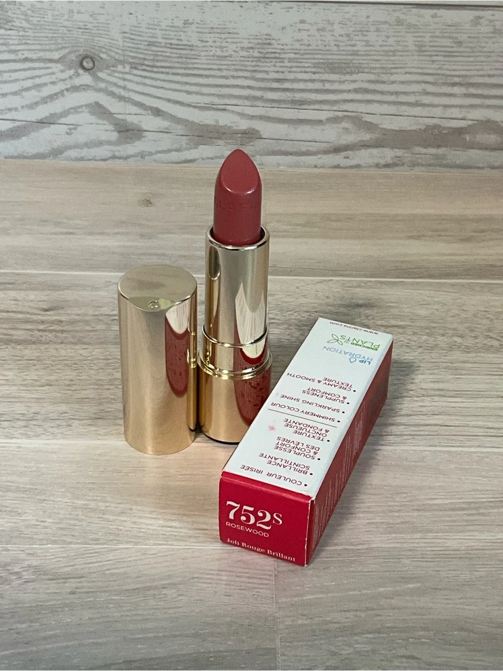Clarins Joli Rouge Brillant Moisturizing Lipstick - 752S new